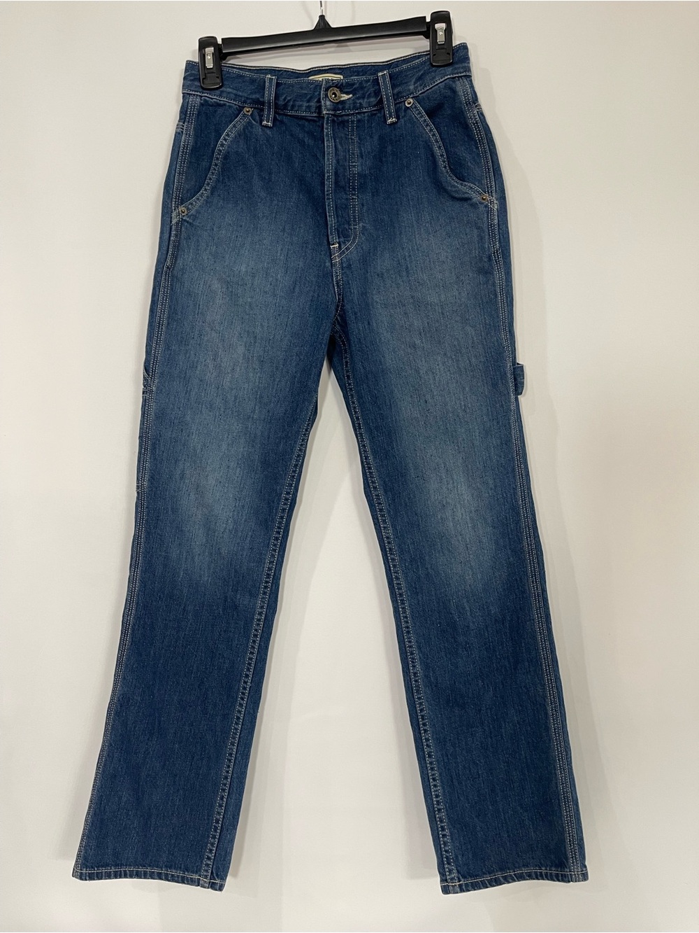 Hey Gang Painter Pant Guthrie wash utility jean button fly size 24 made in USA